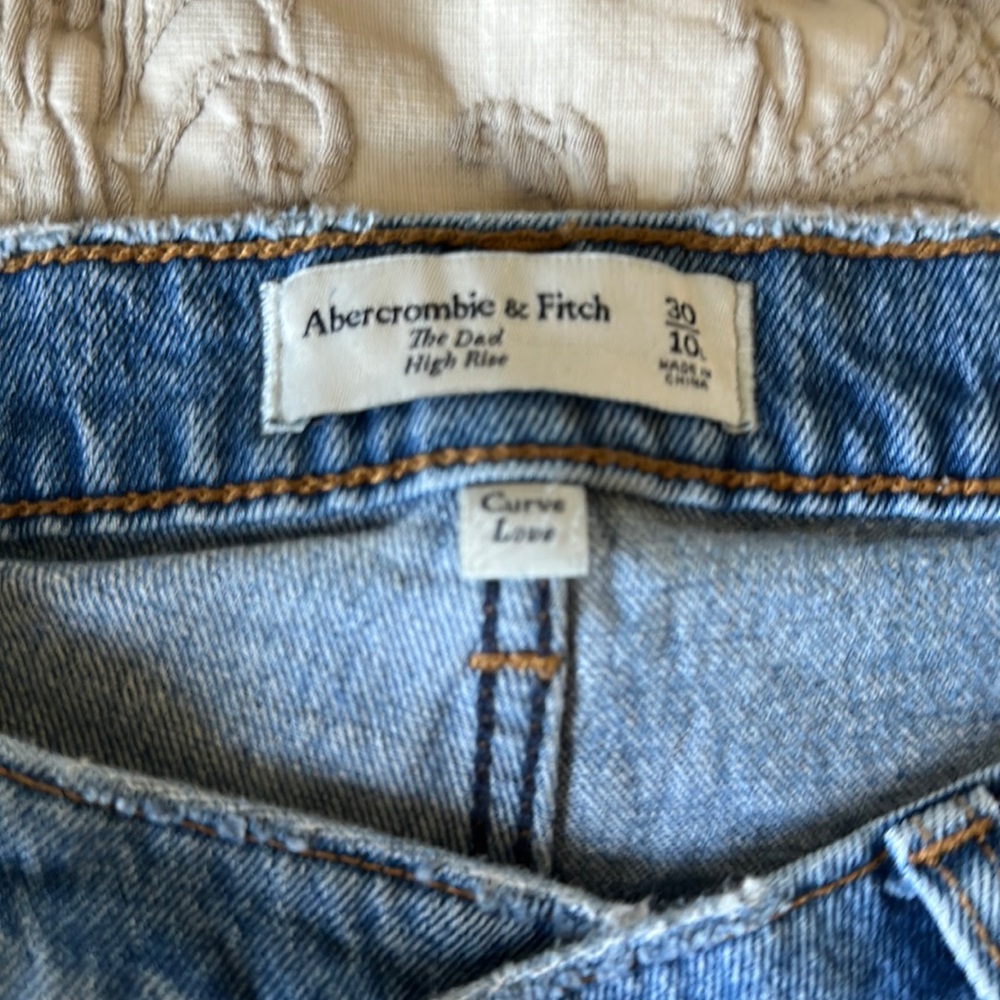 Abercrombie high rise jeans